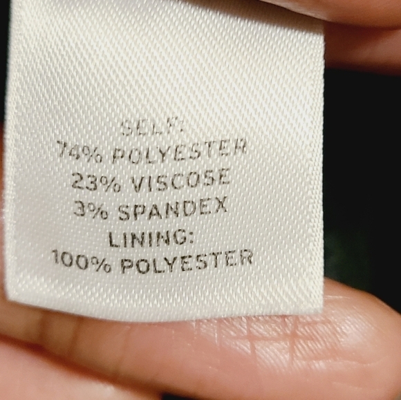 Halogen | Black & White Striped Cropped Blazer Jacket (Size Large) - Picture 4 of 14